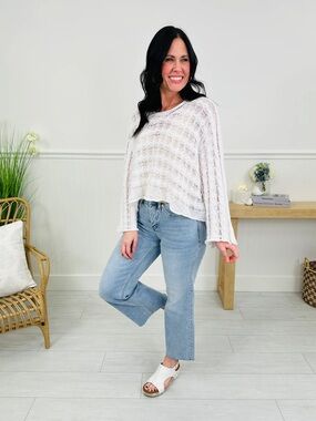 MOCO BOUTIQUE Light Wash Straight-Leg  Jeans - Casual Daily/Style Size 14W